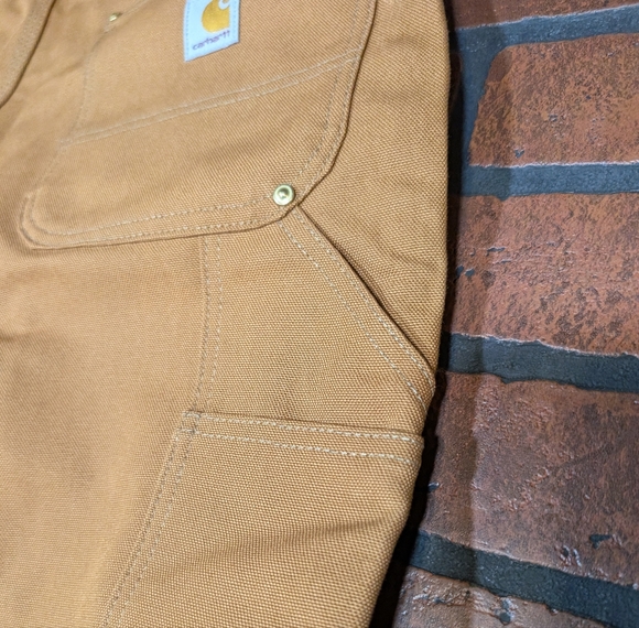 Carhartt Men's Loose Fit Double Front Carpenter Work Pants 38x30 - Picture 8 of 16